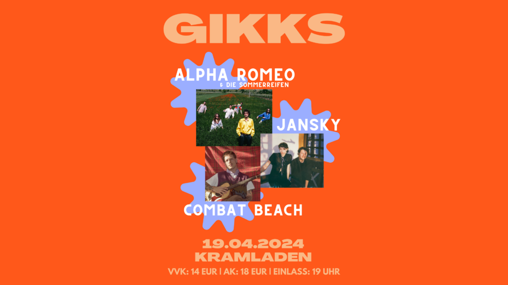Gikks: mit Alpha Romeo, Jansky & Combat Beach